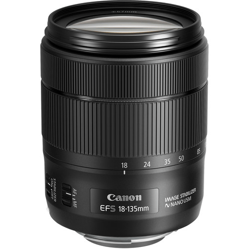 Canon EF-S 18-135mm f/3.5-5.6 IS USM Lens - High Performance Zoom Lens for DSLR Cameras - Perfect for Travel, Sports & Wildlife Photography