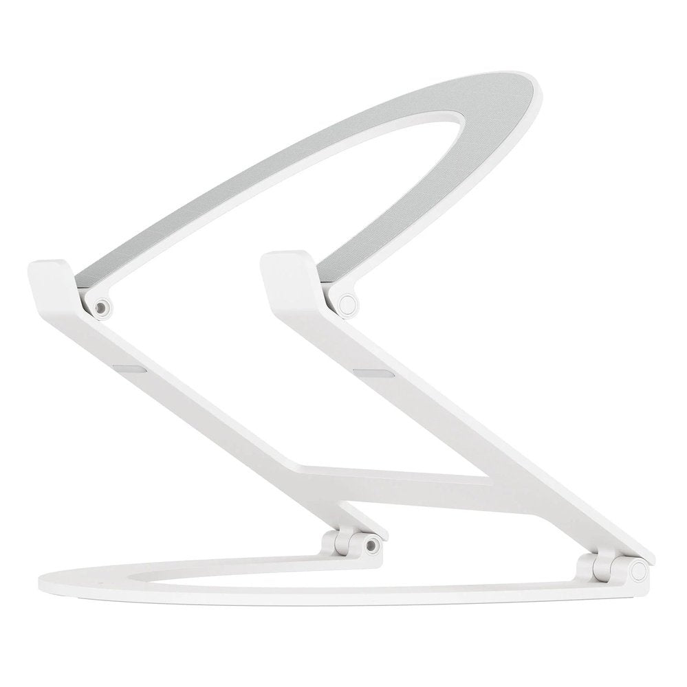 Twelve South Curve Flex Laptop Stand for MacBook & iPad - Adjustable Ergonomic Design, White - Perfect for Home Office, Gaming & Workspace Setup