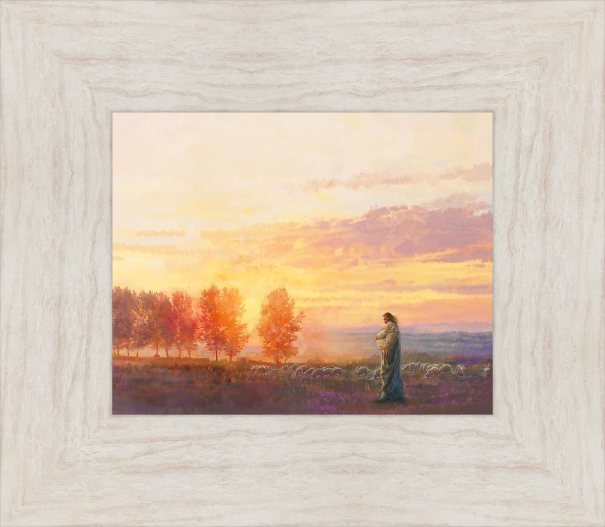 Eventide By Yongsung Kim - Premium Christian Wall Art for Home & Church Decor | Inspirational Bible Verse Canvas Painting | Perfect for Living Room, Bedroom & Worship Spaces