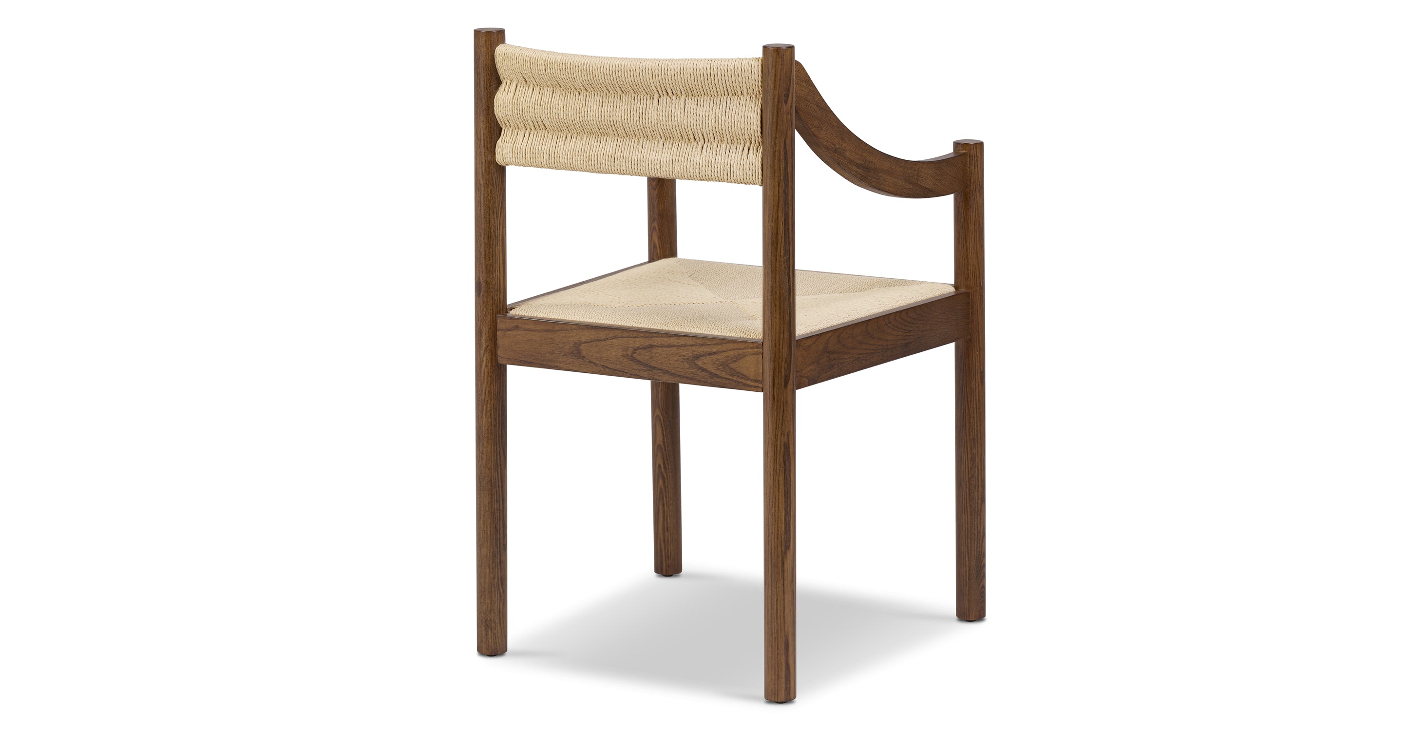 Torge Modern Dining Chair - Sturdy Wooden Kitchen Chairs with Padded Seat - Comfortable Home & Restaurant Furniture for Dining Room, Kitchen, and Cafe Use