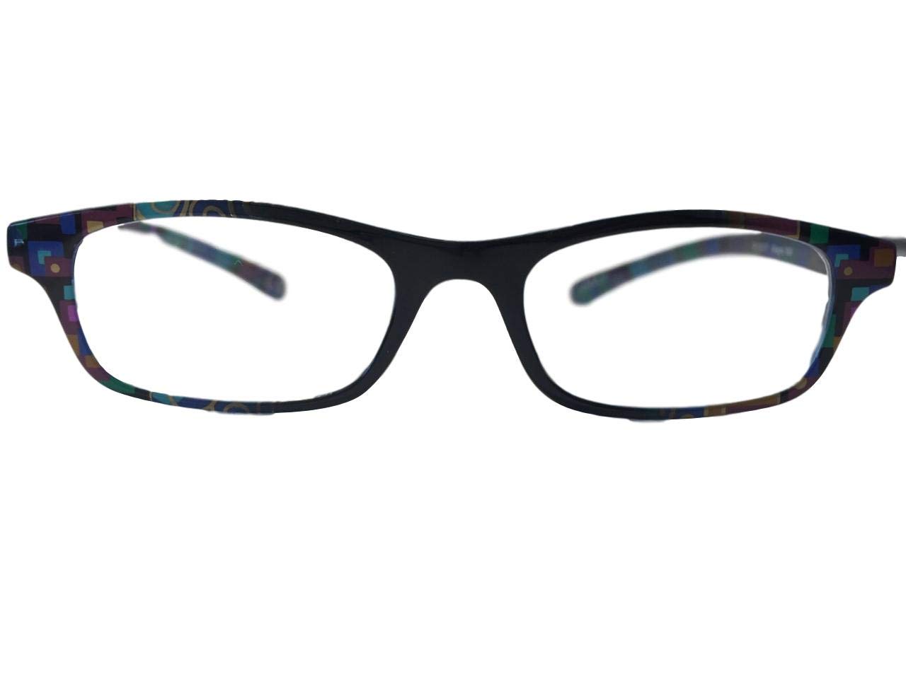 Foster Grant Allegra Navy +2.75 Strength Reading Glasses for Women & Men - Lightweight Comfort for Computer Work, Reading & Daily Use