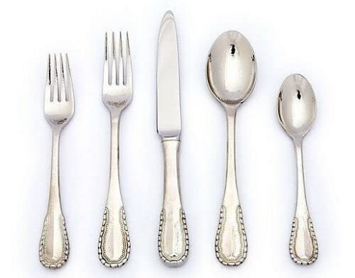 Ricci Merletto 5-Piece Place Setting - Elegant Dinnerware Set for Formal Dining, Holiday Entertaining & Special Occasions