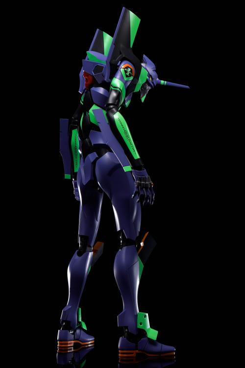 Bandai Dynaction Evangelion Unit-01 with Spear of Cassius Action Figure - Rebuild of Evangelion 3.0+1.0 Renewal Color Edition | Collectible Anime Model for Display & Gifts