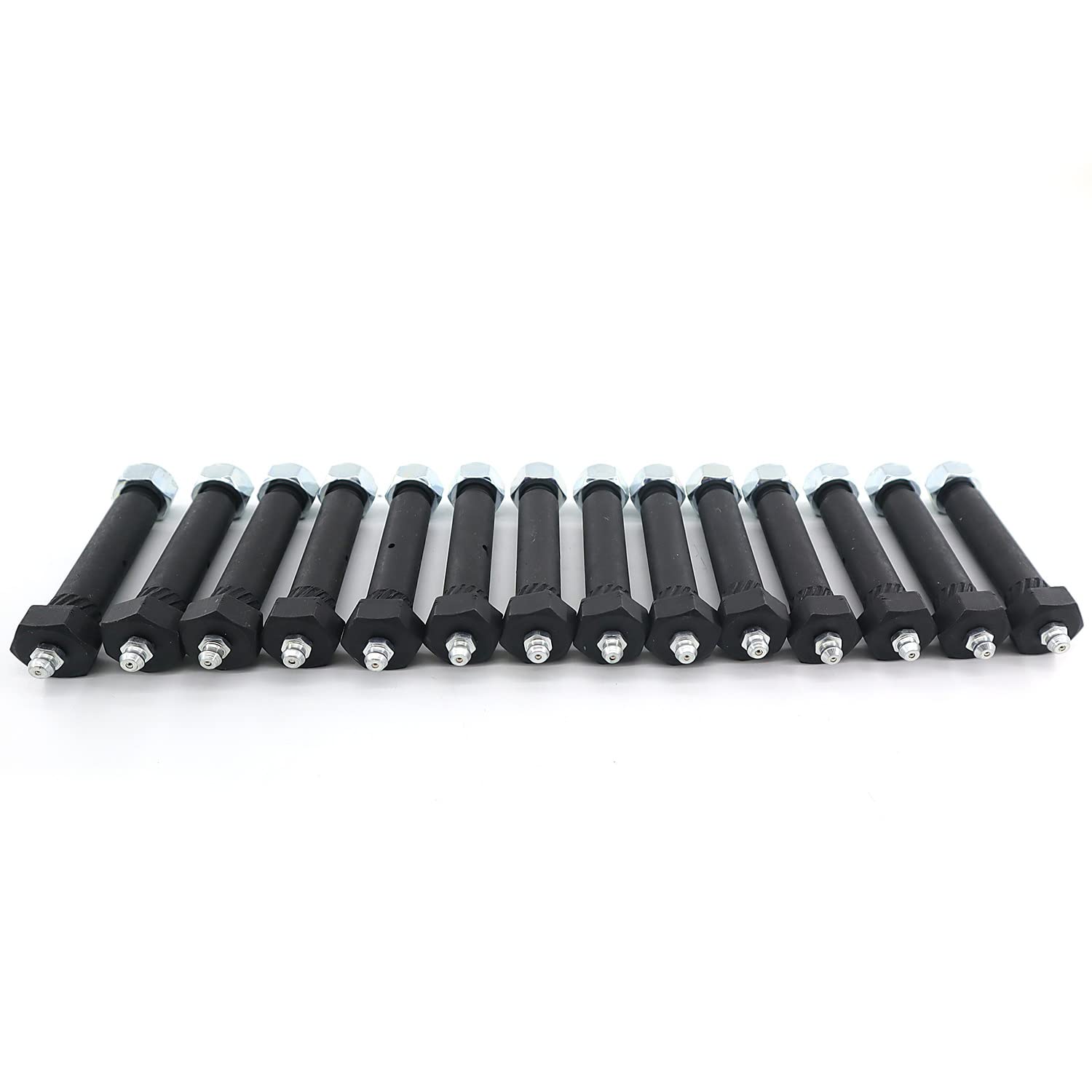 Greaseable Trailer Axle Spring Shackle Bolt Kit - 9/16