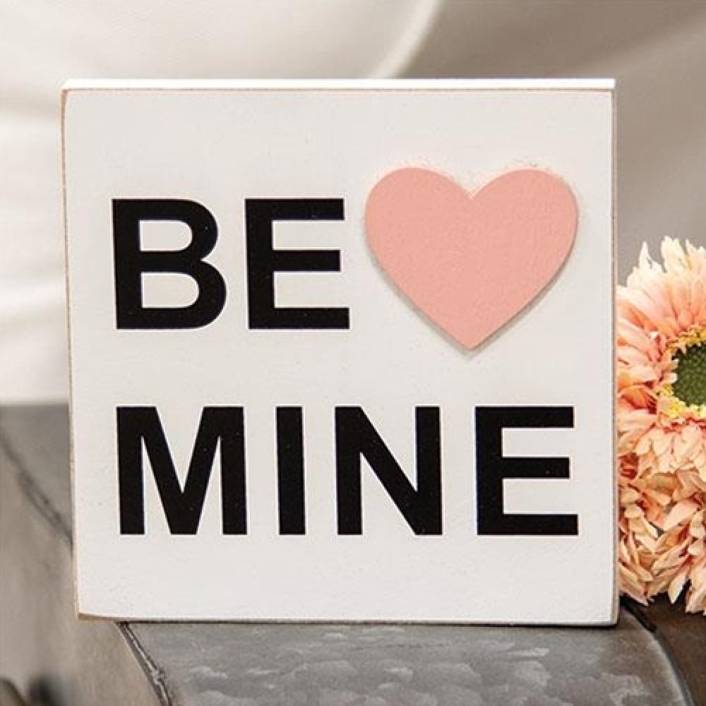 Be Mine Block - Heart-Shaped Wooden Puzzle Block for Kids & Adults | Perfect for Valentine's Day Gifts, Home Decor & Brain Teaser Games
