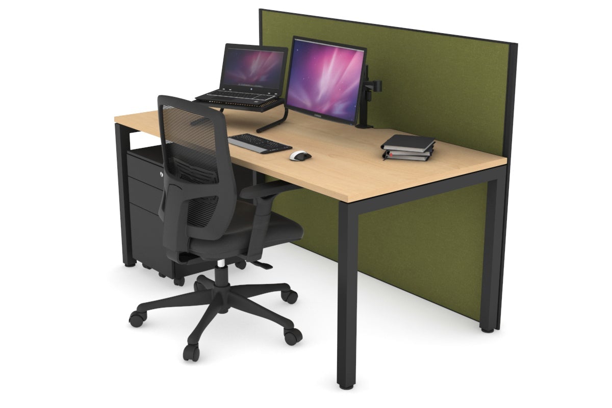 Horizon Quadro Square Legs Office Desk - 63