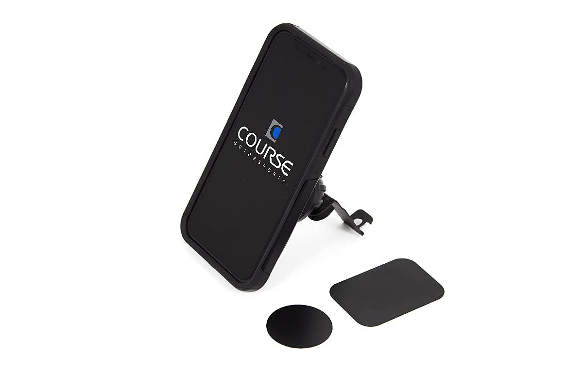Course Motorsports DirectFit Wireless Charging Car Phone Mount - Auto-Grip Phone Holder for Subaru WRX/Impreza/STI (2002-2007) | Secure Charging Dock for Smartphones | Perfect for Commuting, Road Trips & Hands-Free Driving (Black)