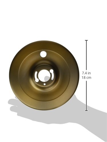 Rohl ZZ9312602-EB Zz93125021-Apc Cisal AC200 Escutcheon Faceplate with Diverter Hole - Premium Bathroom Faucet Trim Plate for Shower and Tub Installation - Perfect for Modern Home Renovation and Bathroom Upgrades