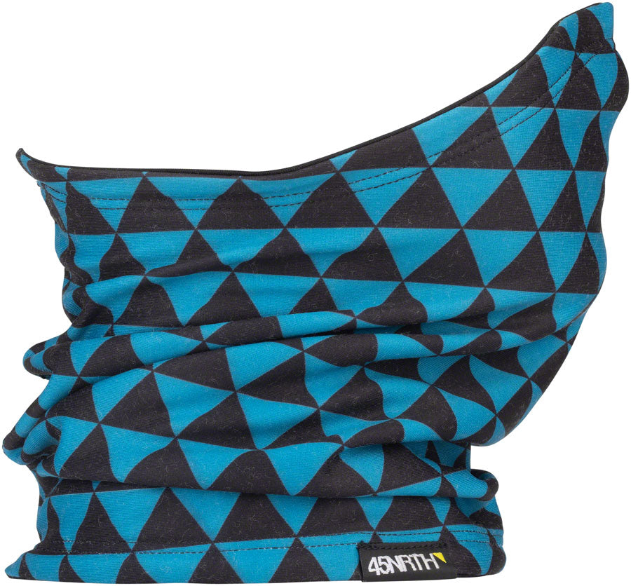 45NRTH Vindkast Reversible Neck Gaiter - Black, One Size - Windproof & Breathable Face Mask for Winter Sports, Cycling, Skiing & Outdoor Activities