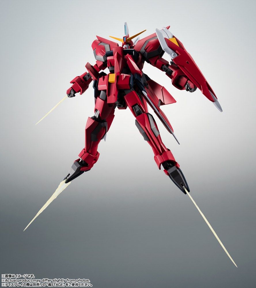 Bandai Robot Spirits Gundam Seed GAT-X303 Aegis Gundam ver. A.N.I.M.E. Action Figure - High-Quality Collectible Model Kit for Anime Fans & Display