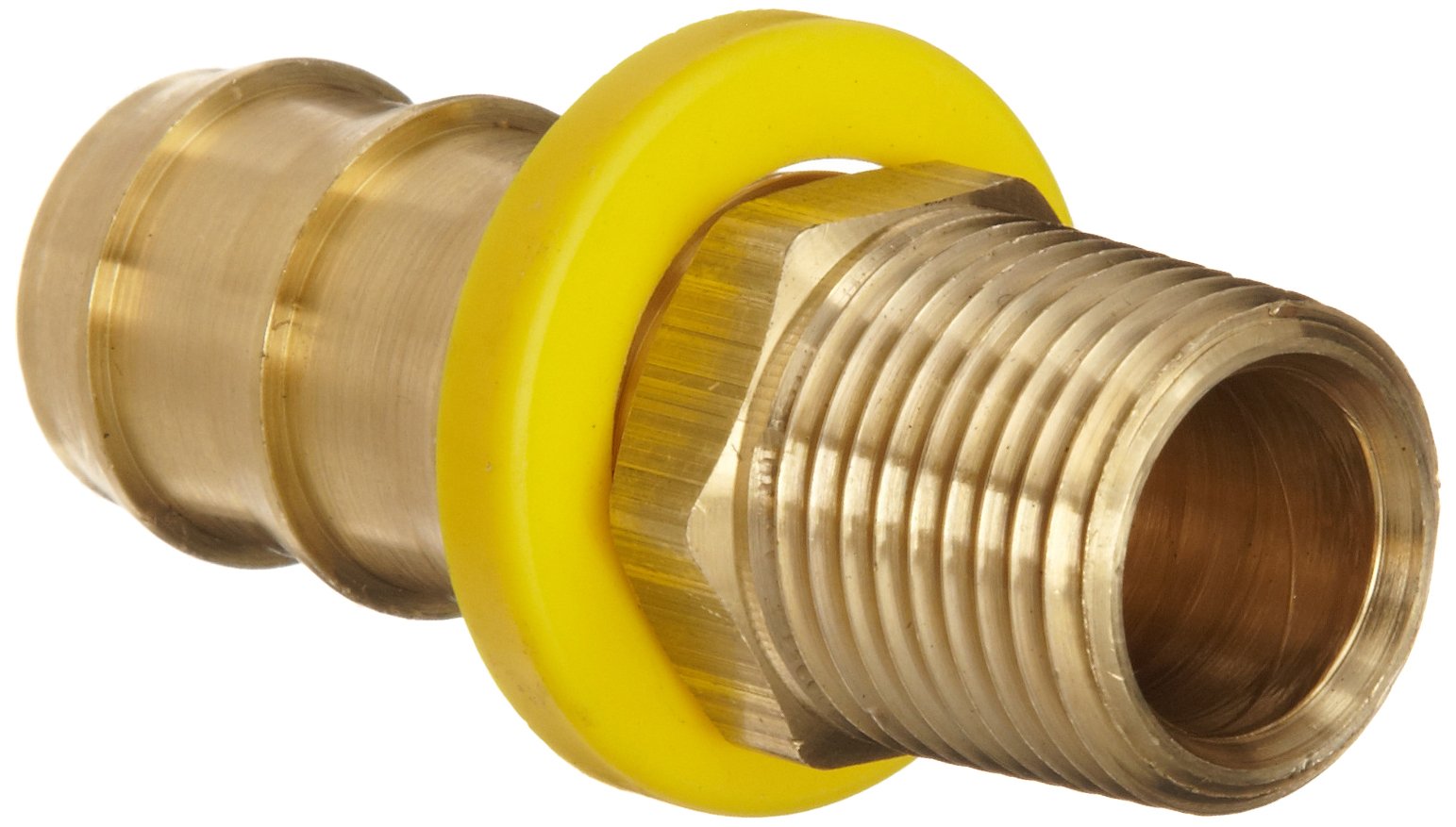 Dixon BPN64 Brass Push-On Hose Fitting Adapter - 1/2