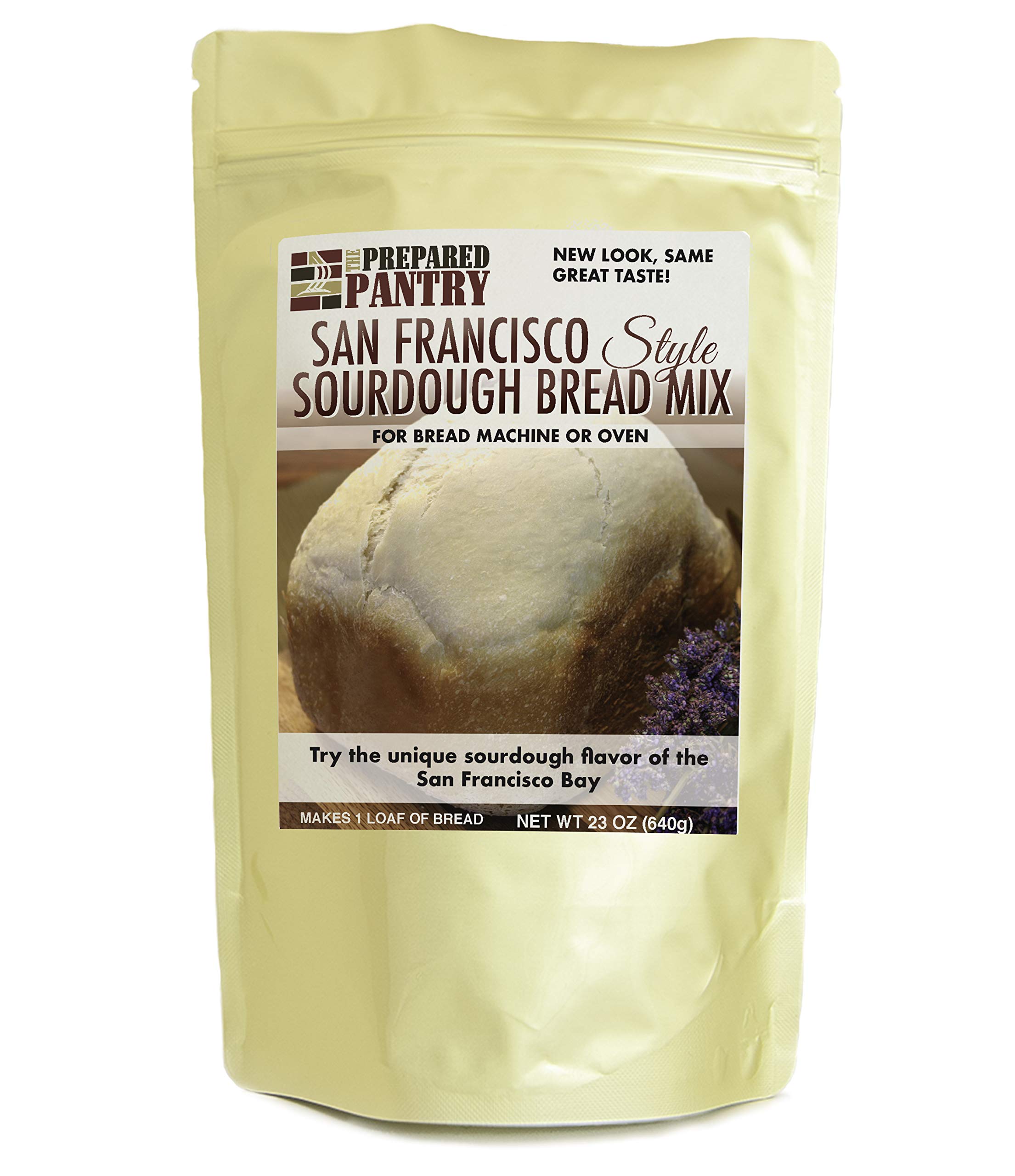 San Francisco Sourdough Bread Mix for Bread Machine & Oven - Artisan Gourmet Baking Kit - Perfect for Homemade Bread, Sandwiches & Dinner Rolls (Single Pack)