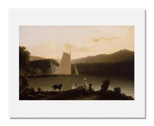James Goodwyn Clonney Art Print - A Maine Inlet Landscape Painting - Perfect for Home Decor, Office Wall Art & Coastal Theme Interior Design