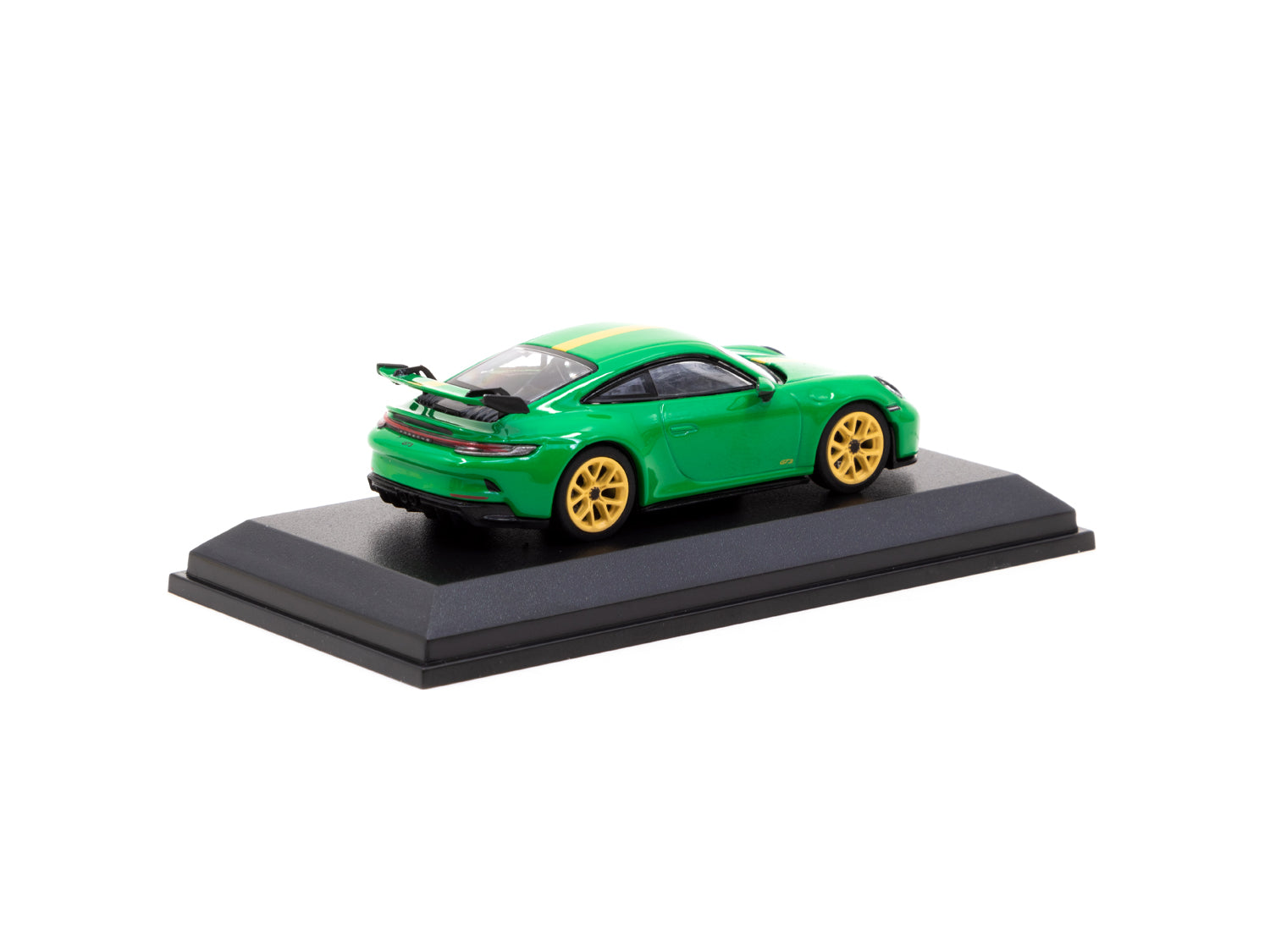 Minichamps 1/64 Scale Porsche 911 GT3 Diecast Model Car in Python Green - Perfect for Collectors, Display, and Racing Enthusiasts