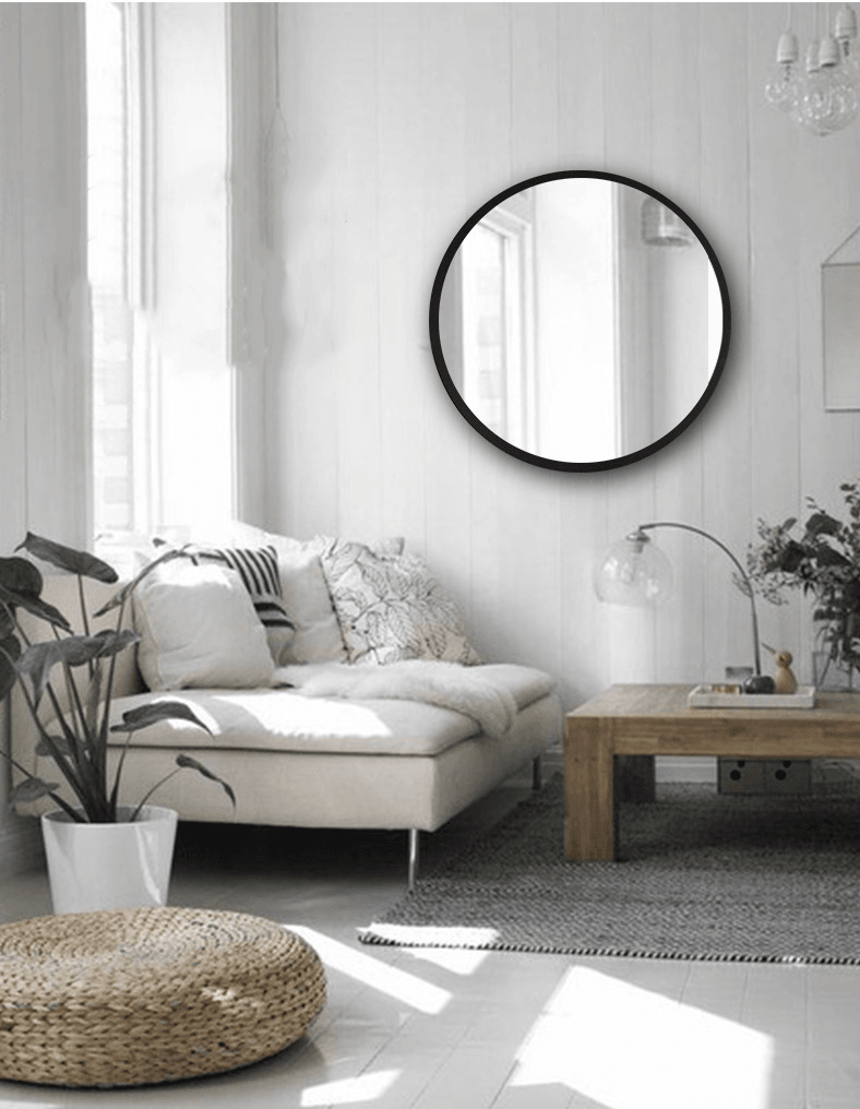 Moon Mirror Lamp - 3D Illusion Night Light for Bedroom, Nursery & Home Decor - Perfect for Kids, Adults & Gifts (White) | Creates Magical Moonlight Ambiance for Relaxation & Sleep