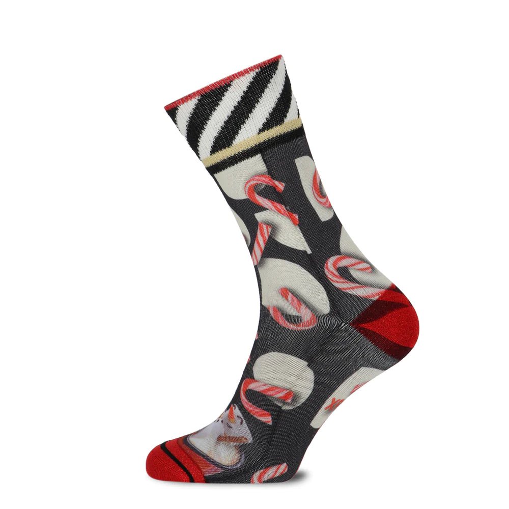 Cozy Hot Chocolate Socks for Women & Men - Soft Winter Warm Socks with Cute Hot Cocoa Mug Design - Perfect for Christmas Gifts, Cold Weather & Relaxing at Home