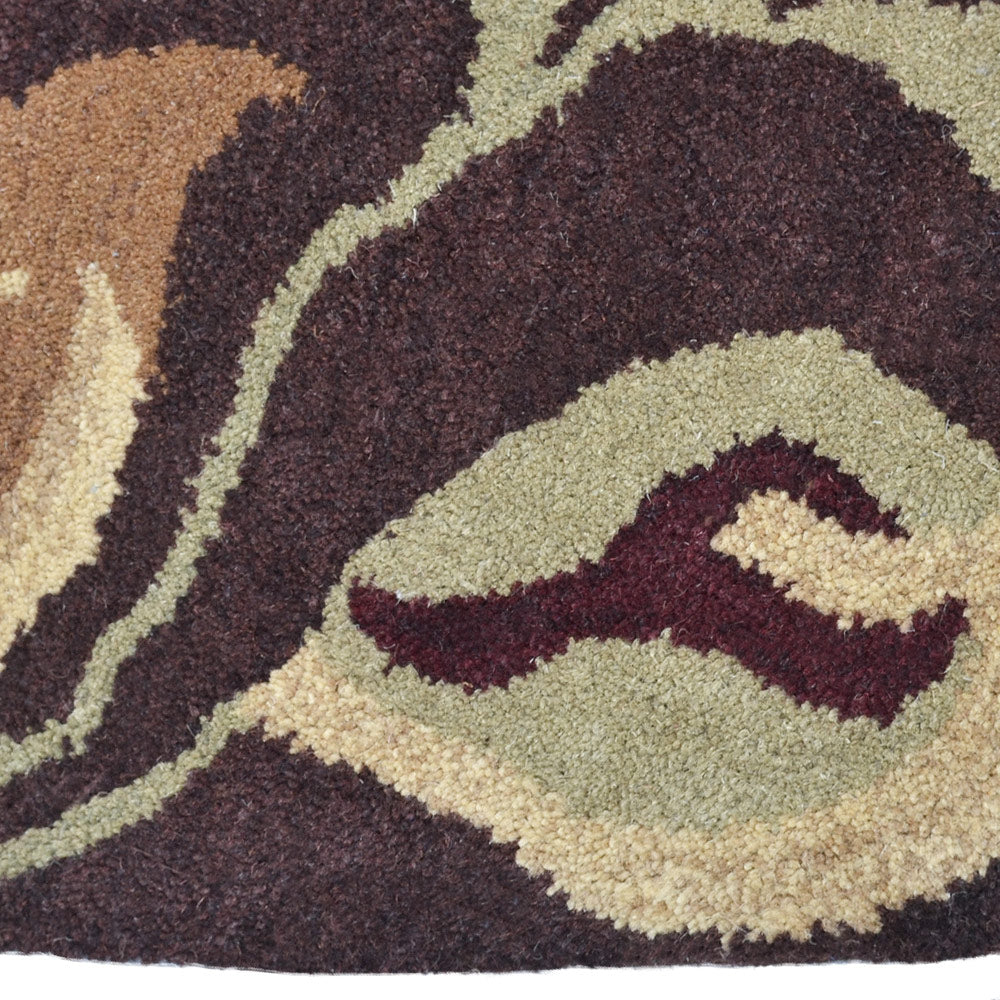 Exotic Bird of Paradise Hand Tufted Area Rug - Boho Chic Home Decor for Living Room, Bedroom & Nursery