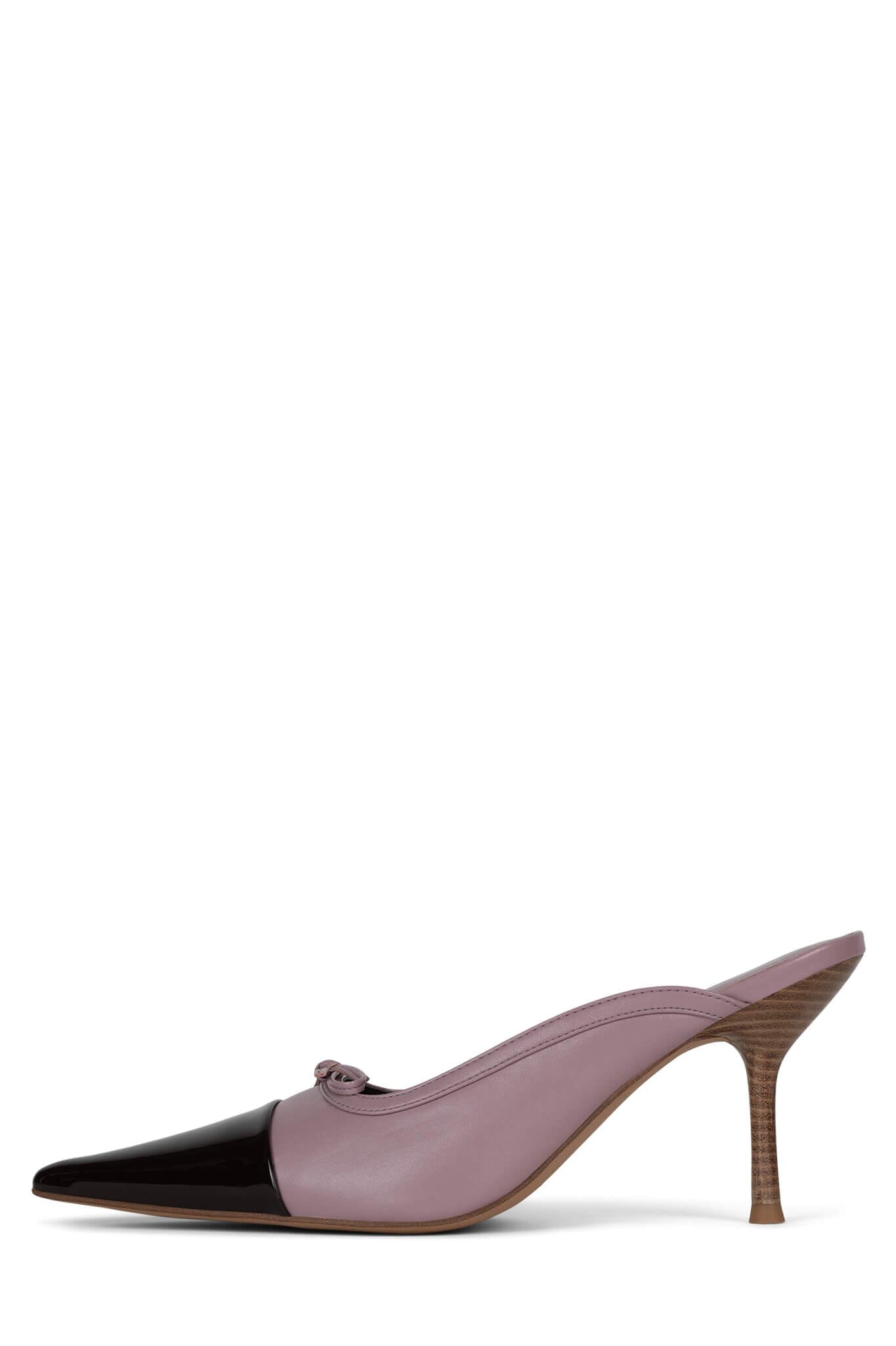 Brown Patent Pink