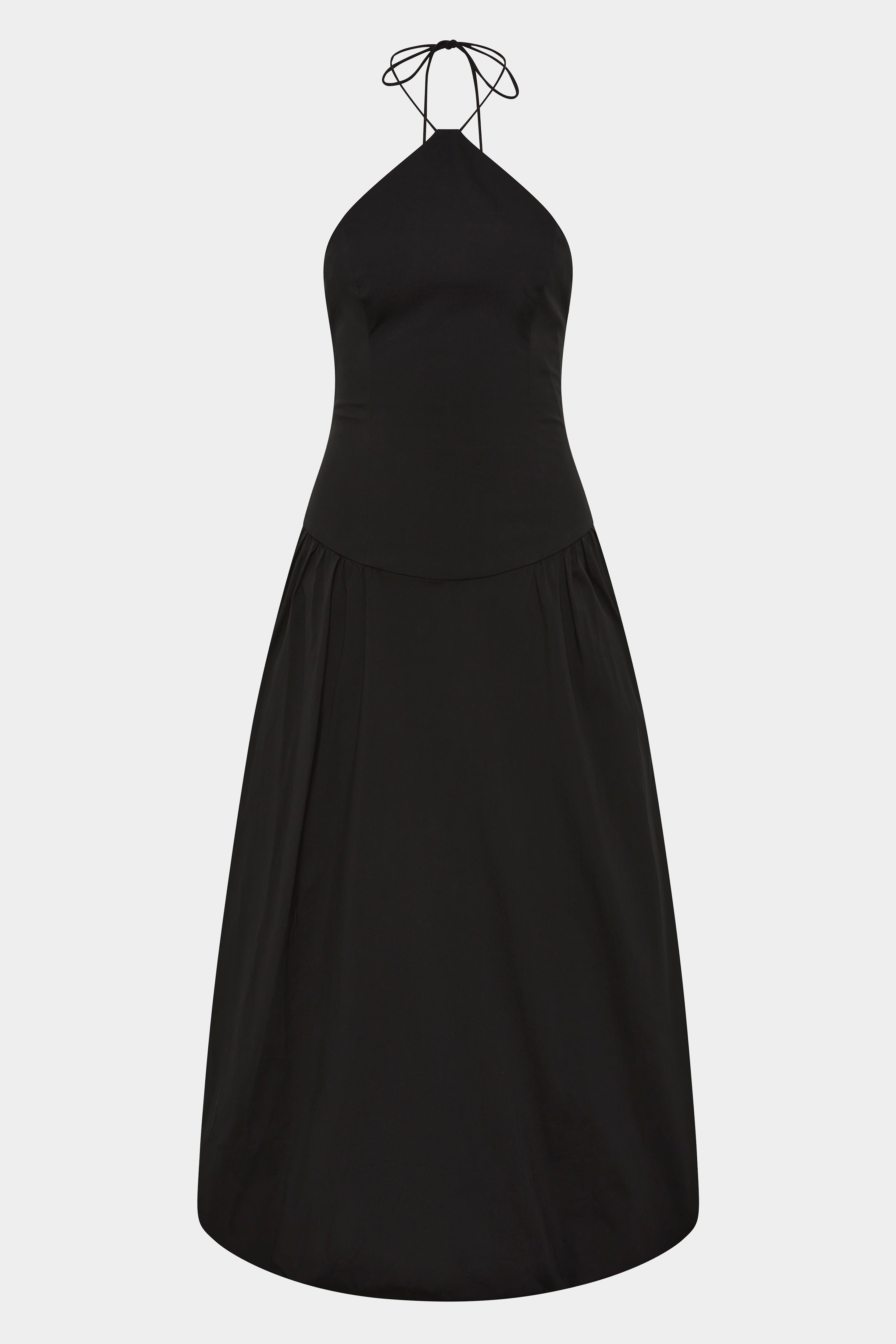 Florent Gown Black - Elegant Evening Dress for Women | Perfect for Prom, Wedding & Formal Events