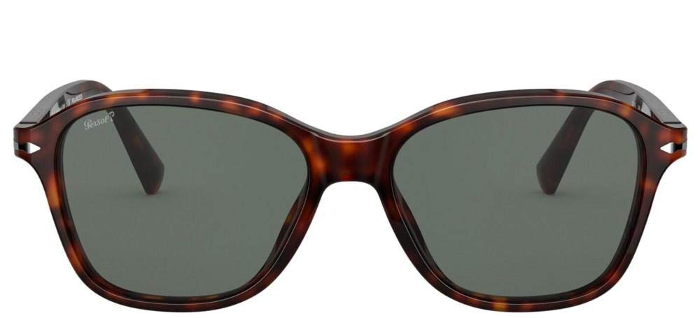 Persol PO3244S Square Sunglasses for Men & Women – Classic UV Protection Polarized Lenses – Perfect for Driving, Travel & Outdoor Activities