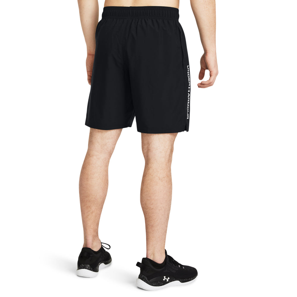 Men's Under Armour Woven Wordmark Shorts - Lightweight Athletic Training Shorts for Running, Gym & Casual Wear