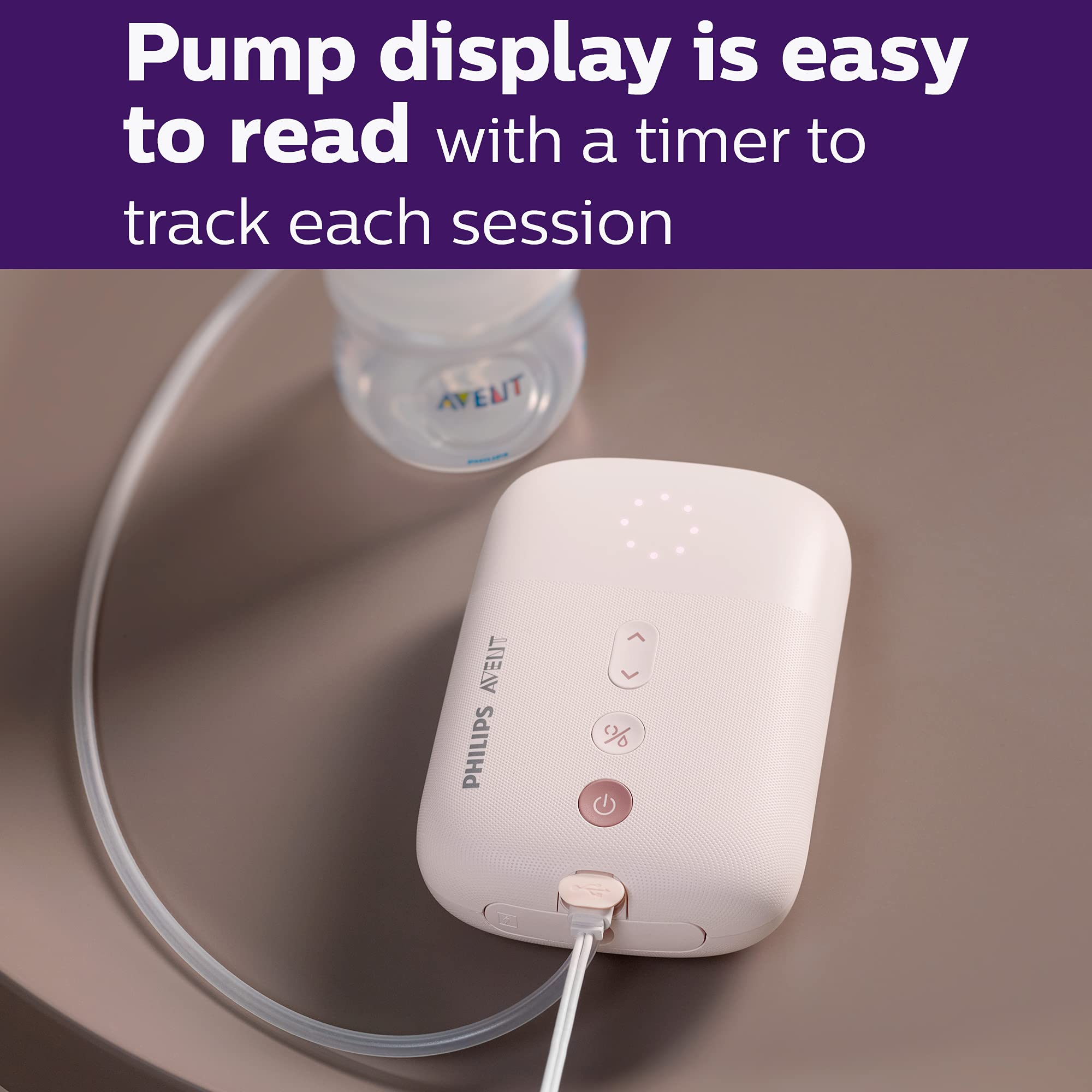 Philips Avent Single Electric Breast Pump with 50 Breast Milk Storage Bags (6oz) & 100 Disposable Nursing Pads - Complete Breastfeeding Bundle for New Moms - Perfect for Pumping, Storing & Leak Protection at Home or Work