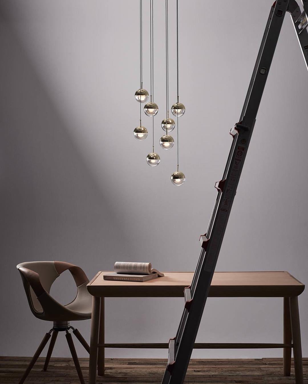 Dora Modern LED Pendant Light Fixture - Adjustable Hanging Chandelier for Kitchen Island, Dining Room, Bedroom & Living Room Lighting