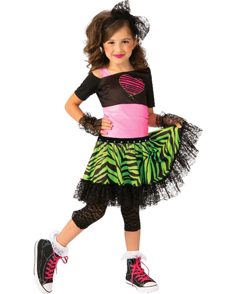 80s Material Girls Costume - Vintage 1980s Madonna Inspired Outfit for Women | Perfect for Halloween, Cosplay & 80s Theme Parties