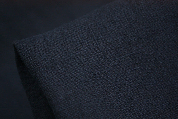 Vintage Washed Linen Shirt - Belfast Navy Blue - Comfortable & Breathable for Casual Wear, Travel & Summer Outfits