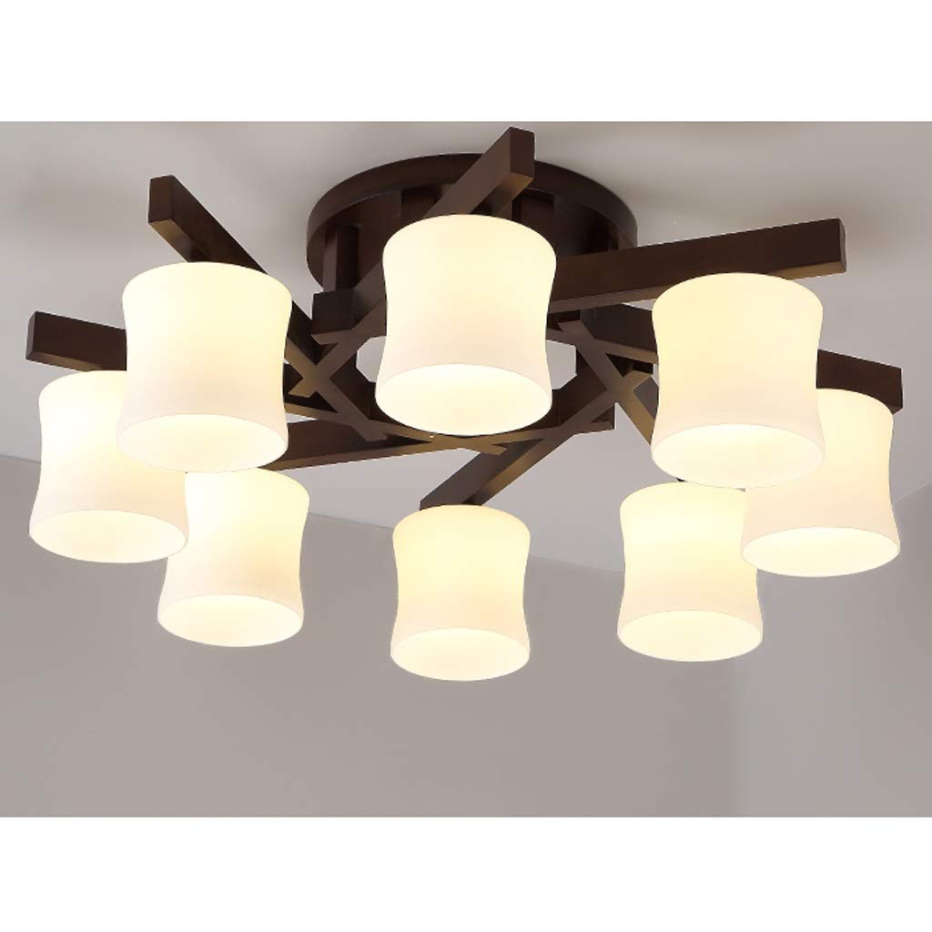 Modern Chinese Style Ceiling Light - Milk White Glass Lighting Fixture for Living Room, Bedroom, Kitchen & Bathroom - Elegant Home Decor with Soft Ambient Lighting