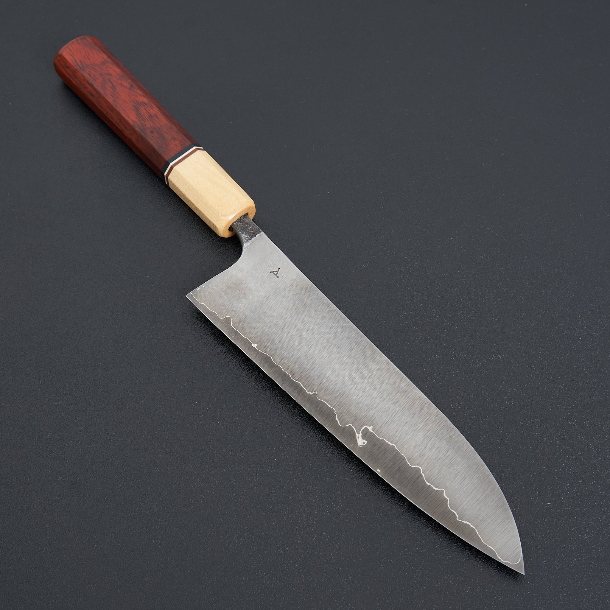 Jamison Chopp Cru Forge V Cocobolo 198mm - Premium Handcrafted Kitchen Knife for Professional Chefs & Home Cooking | Perfect for Slicing, Dicing & Chopping Vegetables, Meat & Herbs