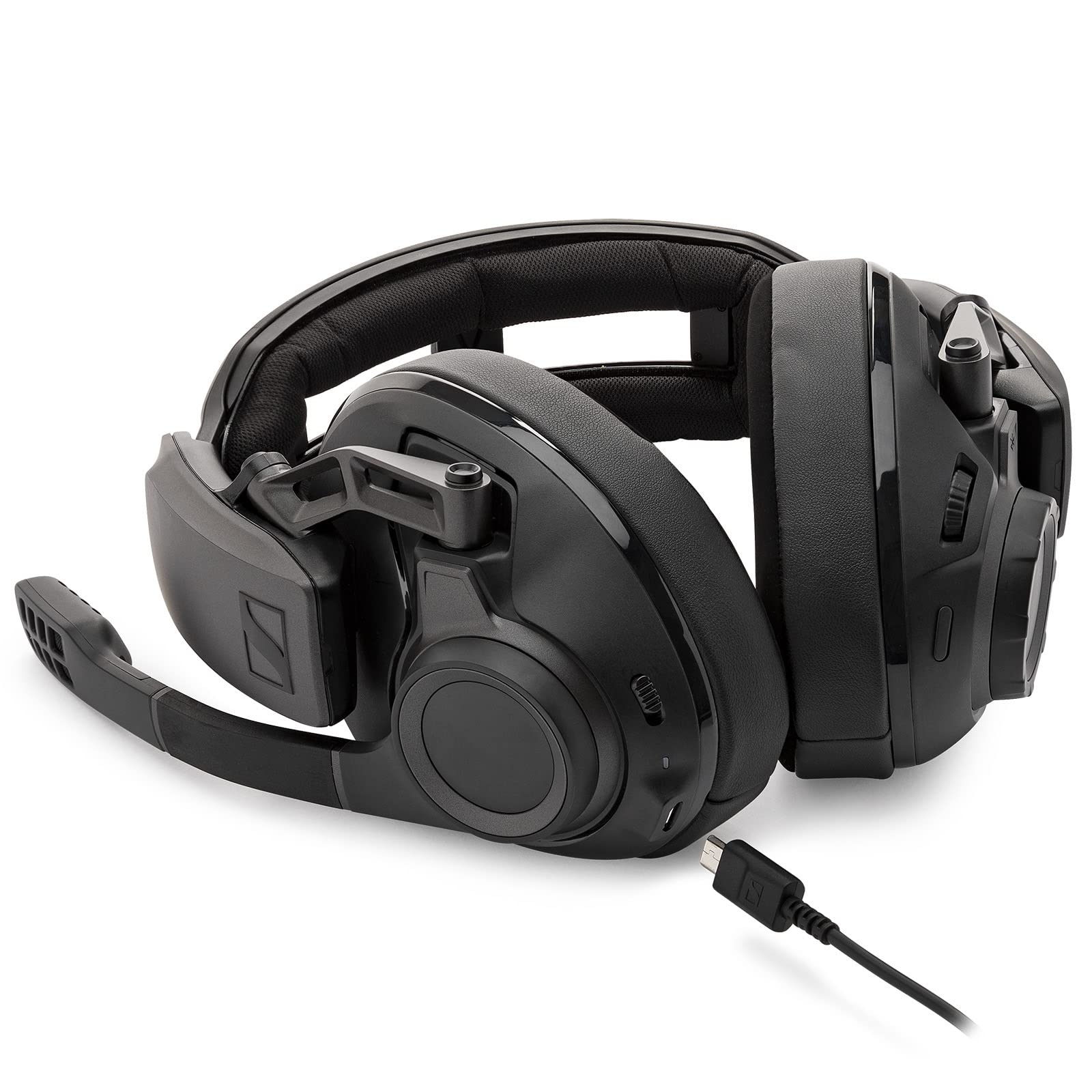 Sennheiser GSP670 Wireless Bluetooth Gaming Headset with Noise Cancellation - Premium Audio for PC, PS4, PS5 (Renewed) - Perfect for Competitive Gaming & Streaming