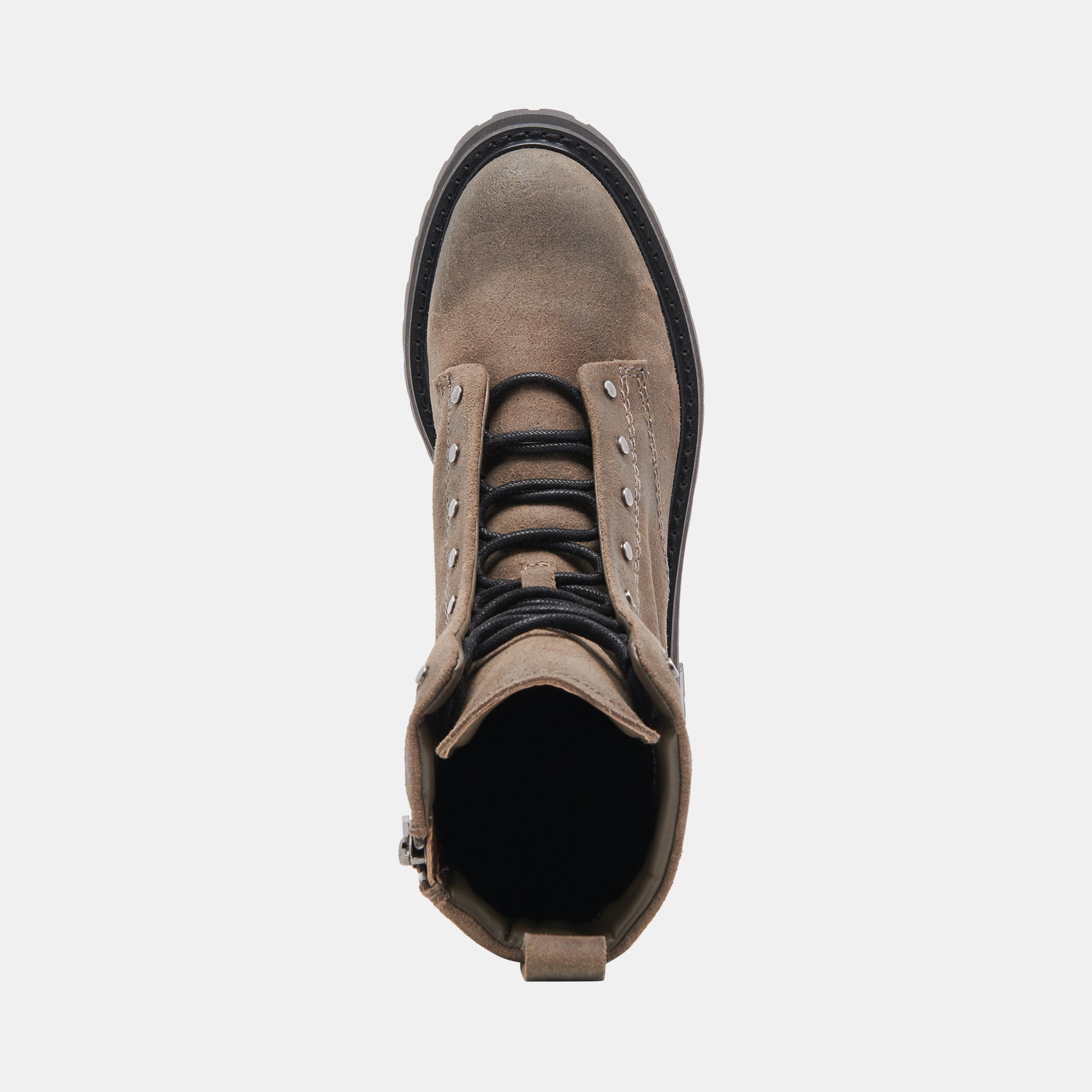 RANIER BOOTS for Women - Olive Suede Leather Ankle Boots for Fall & Winter | Comfortable & Stylish Outdoor Hiking, Walking, and Casual Wear