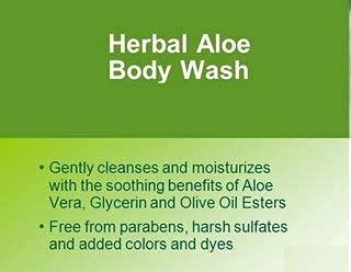 Khadi Rishikesh Herbal Aloe Vera Body Wash - Mega Moisturizing with Calcium & Magnesium for Youthful Skin, Anti-Aging & Stretch Mark Reduction (Pack of 4 x 210ml) - Perfect for Daily Hydration & Skin Rejuvenation