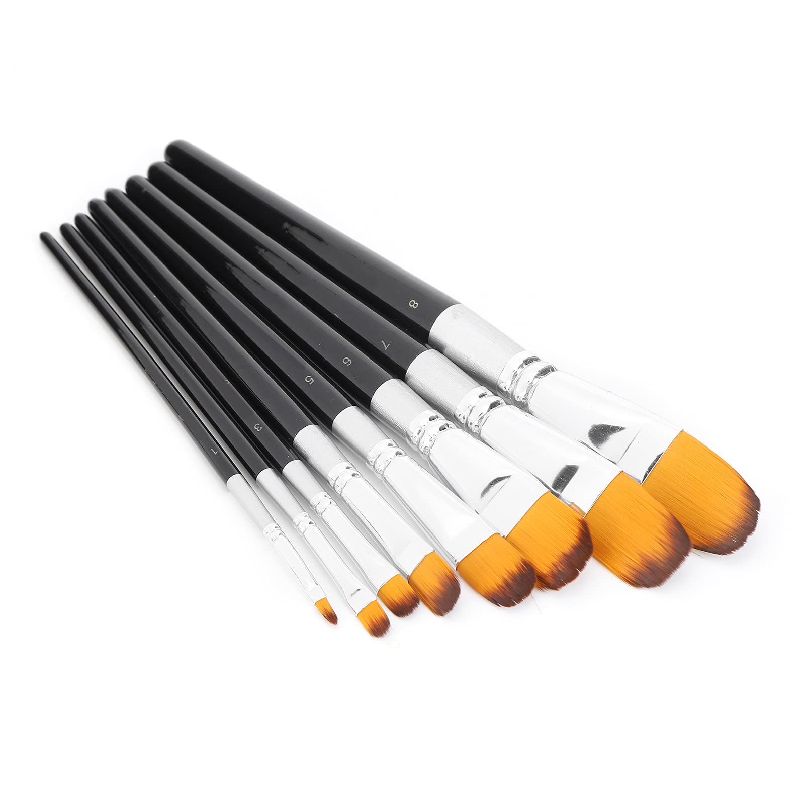 Professional Oil Painting Brushes Set - Rustproof Artist Paint Brushes for Beginners - Perfect for Oil, Acrylic & Watercolor Painting - Ideal for Canvas, Paper & DIY Art Projects