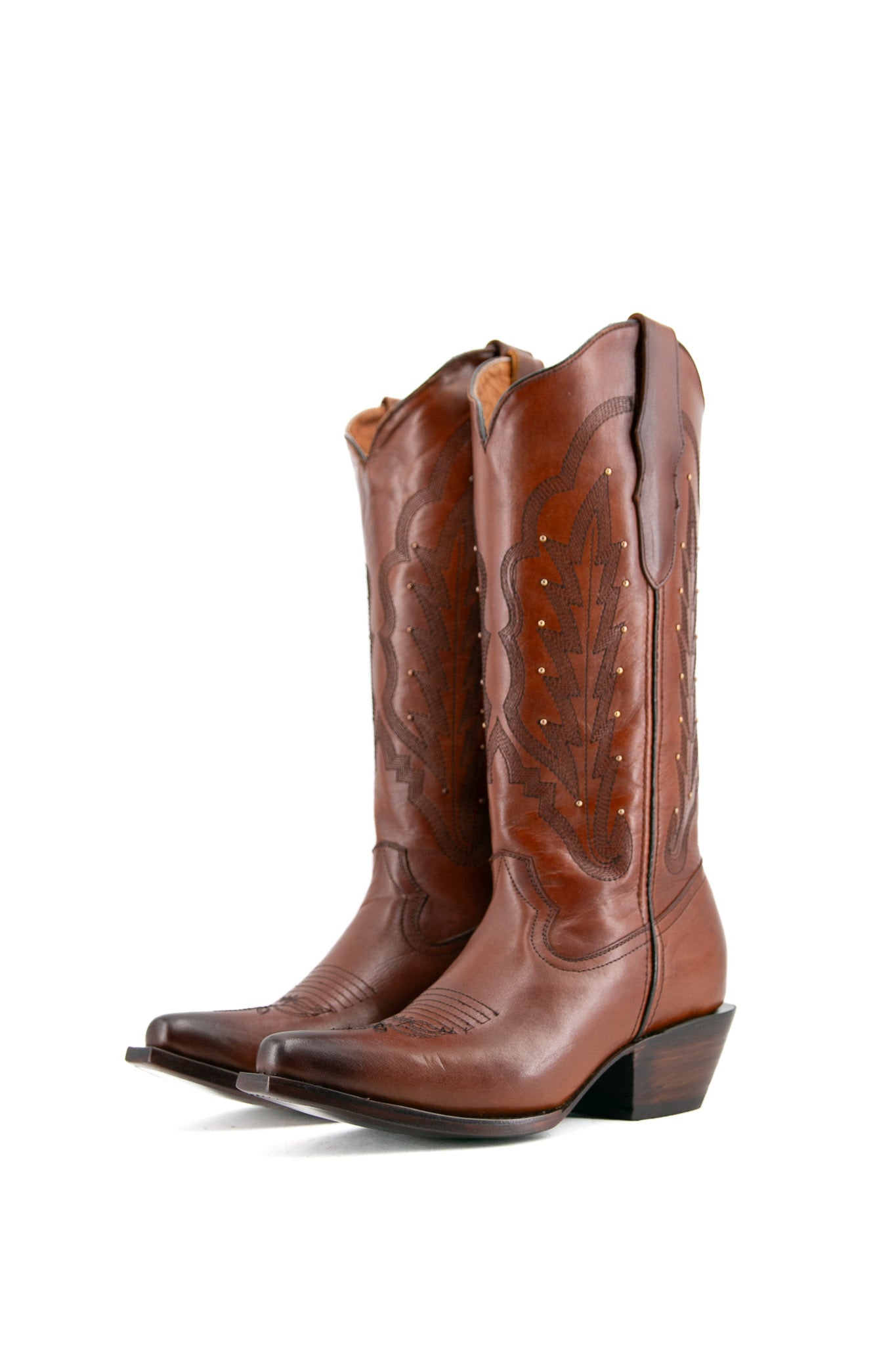 Lucia Snip Toe Cowgirl Boots for Women - Western Ankle Boots with Pointed Toe & Stylish Embroidery | Perfect for Country Dancing, Rodeo Events & Casual Outfits