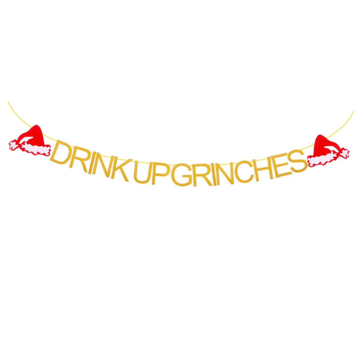 Christmas Party Decorations - Cabilock Paper Banner Pull Flag for Home, Kitchen & Holiday Decor | Perfect for Christmas Parties, Home Decor & Festive Celebrations