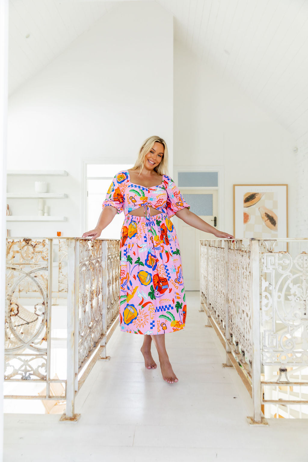 Pippa Cut Out Dress in Cin Cin - Elegant Women's Party Cocktail Dress for Evening Events, Weddings & Night Out