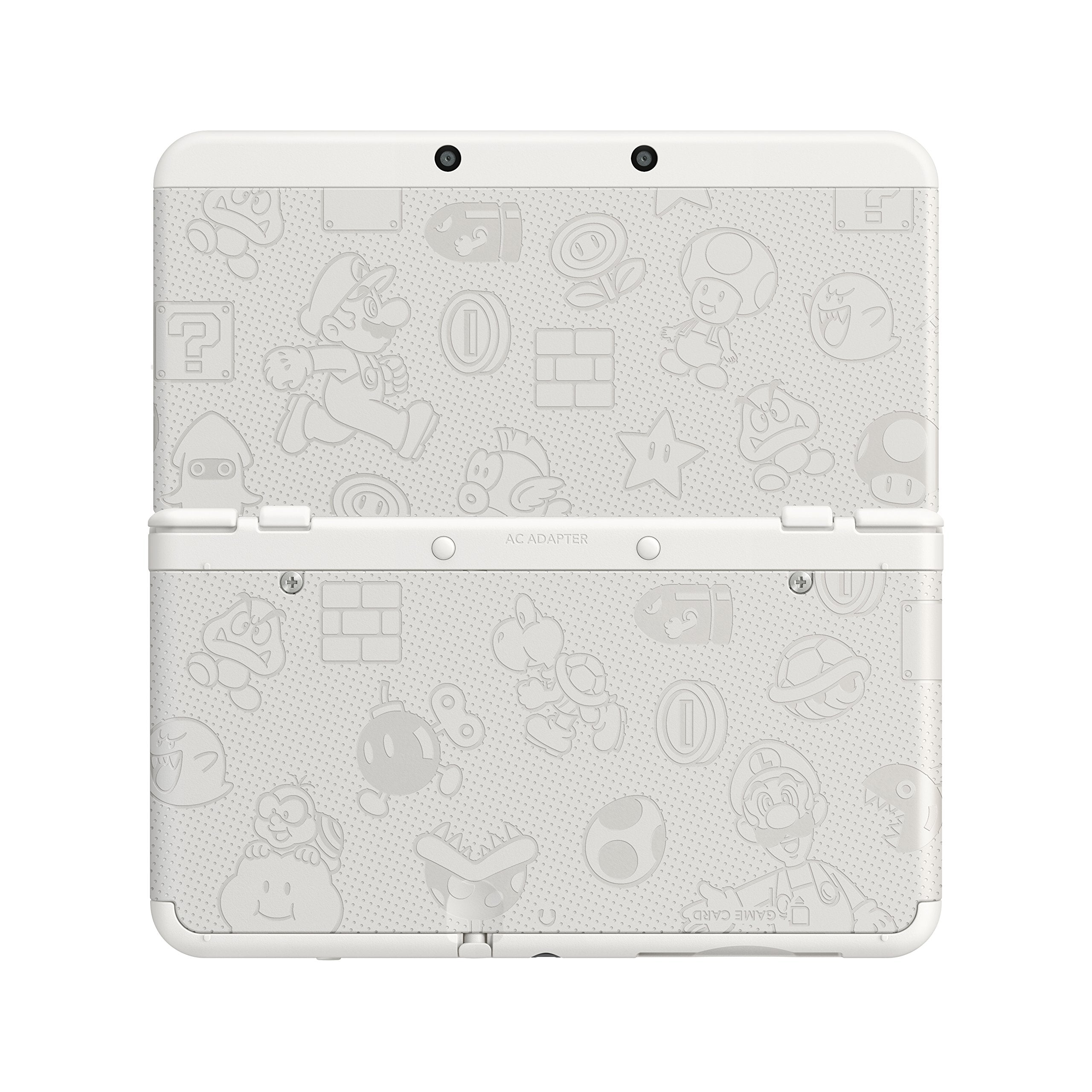 New Nintendo 3DS XL Super Mario White Edition - Portable Gaming Console for Kids & Adults - Perfect for Travel, Commuting & Home Entertainment