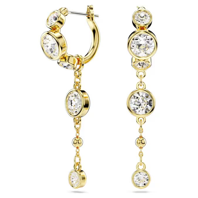 Imber Drop Earrings for Women - Elegant Dangle Earrings with Crystal Accents | Perfect for Weddings, Parties & Evening Events