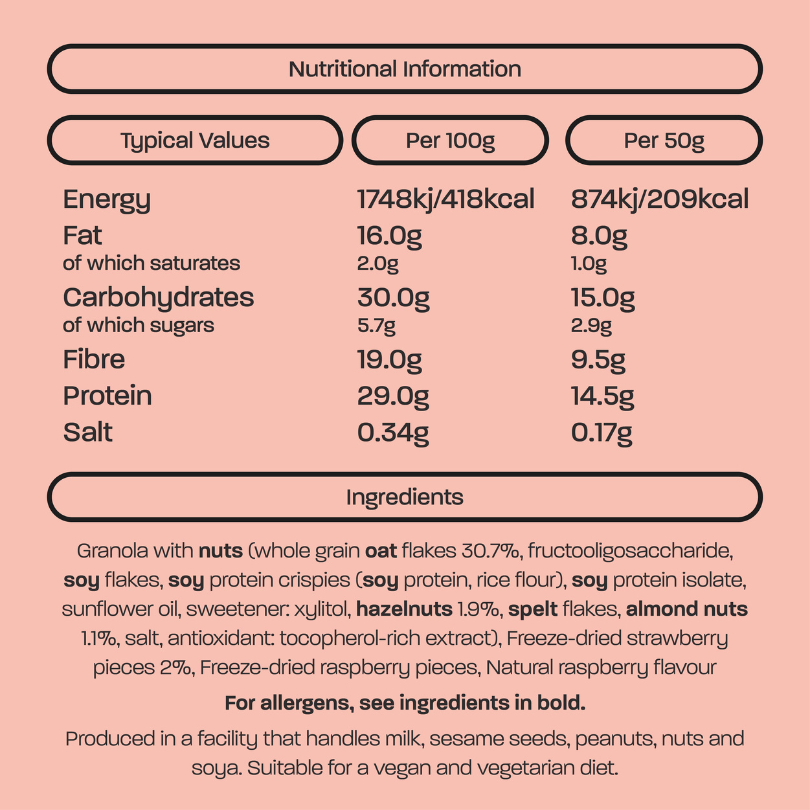 Eleat High Protein Granola - 15g Protein per Serving, Low Sugar, High Fiber, Keto & Vegan Friendly Breakfast Cereal - Perfect for Healthy Morning Meals, Post-Workout Snacks and On-the-Go Nutrition