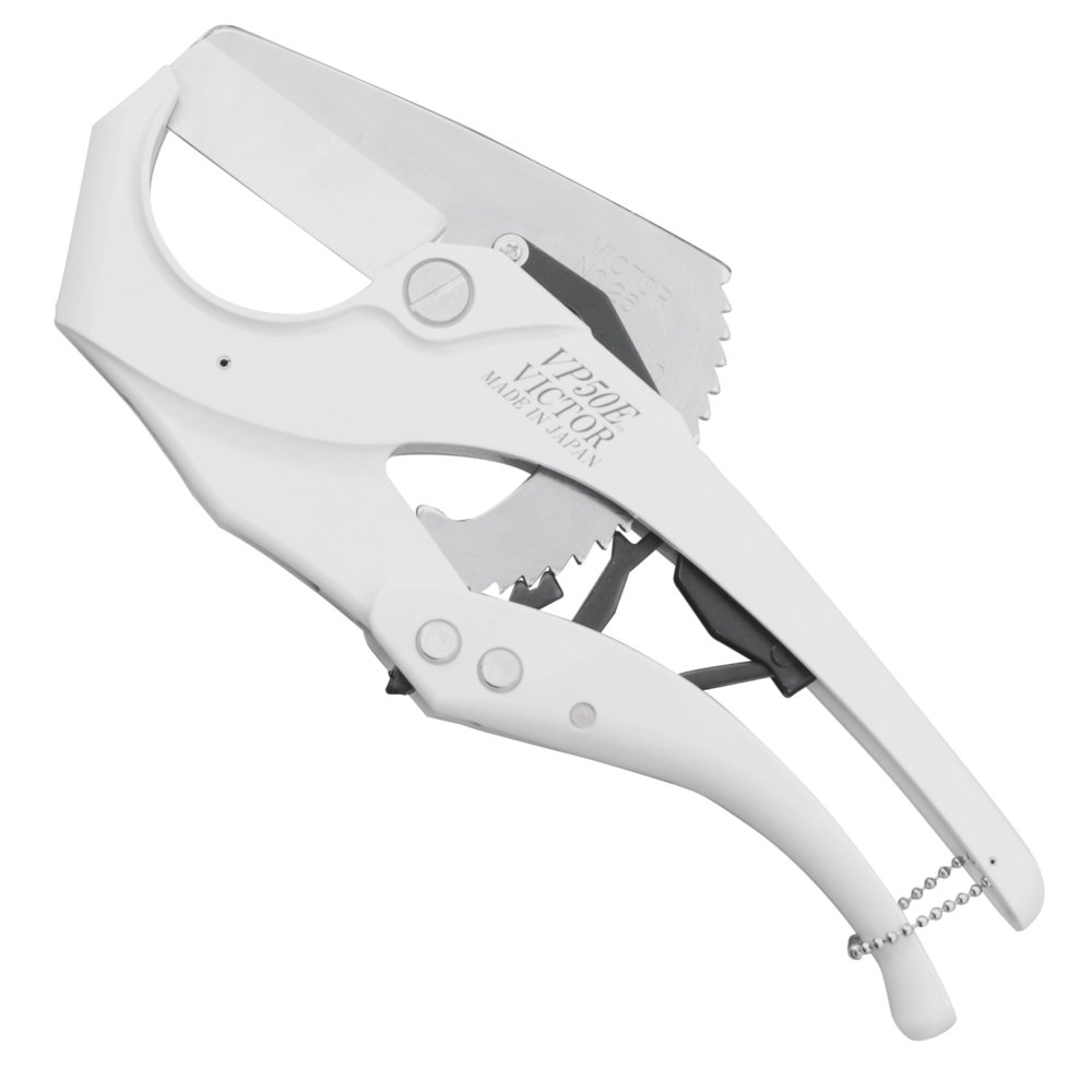 VICTOR VP50-E 11 Inch Vinyl Pipe Cutter - Professional PVC Pipe Cutting Tool for Plumbing, DIY Projects, and Home Renovations