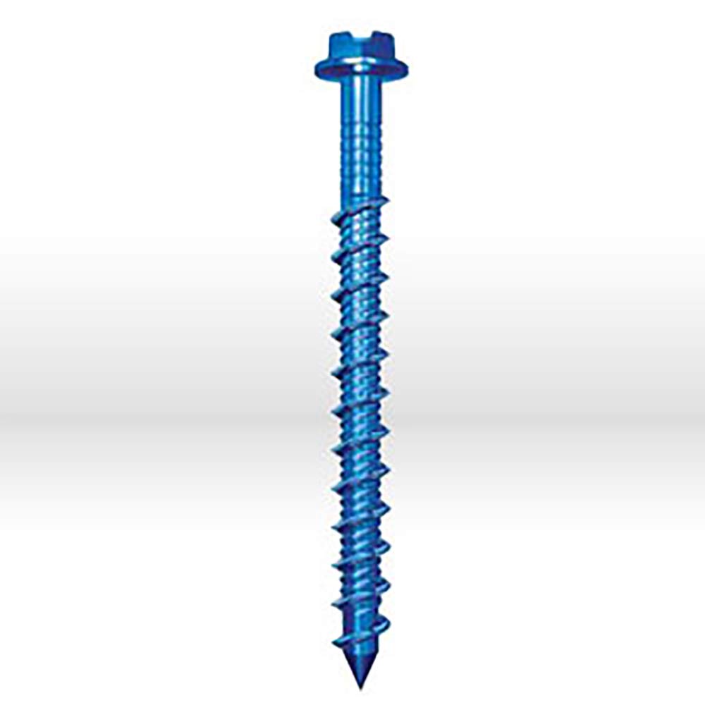 Tapcon Masonry Anchors Climaseal Coated - Heavy Duty Concrete Screws for Secure Fastening in Brick, Block & Concrete - Ideal for Construction, DIY Projects & Outdoor Use