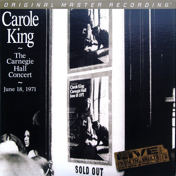 Carole King The Carnegie Hall Concert MOFI Vinyl LP - Limited Edition Audiophile Record for Music Lovers & Collectors - Perfect for Home Listening & Vintage Music Enthusiasts