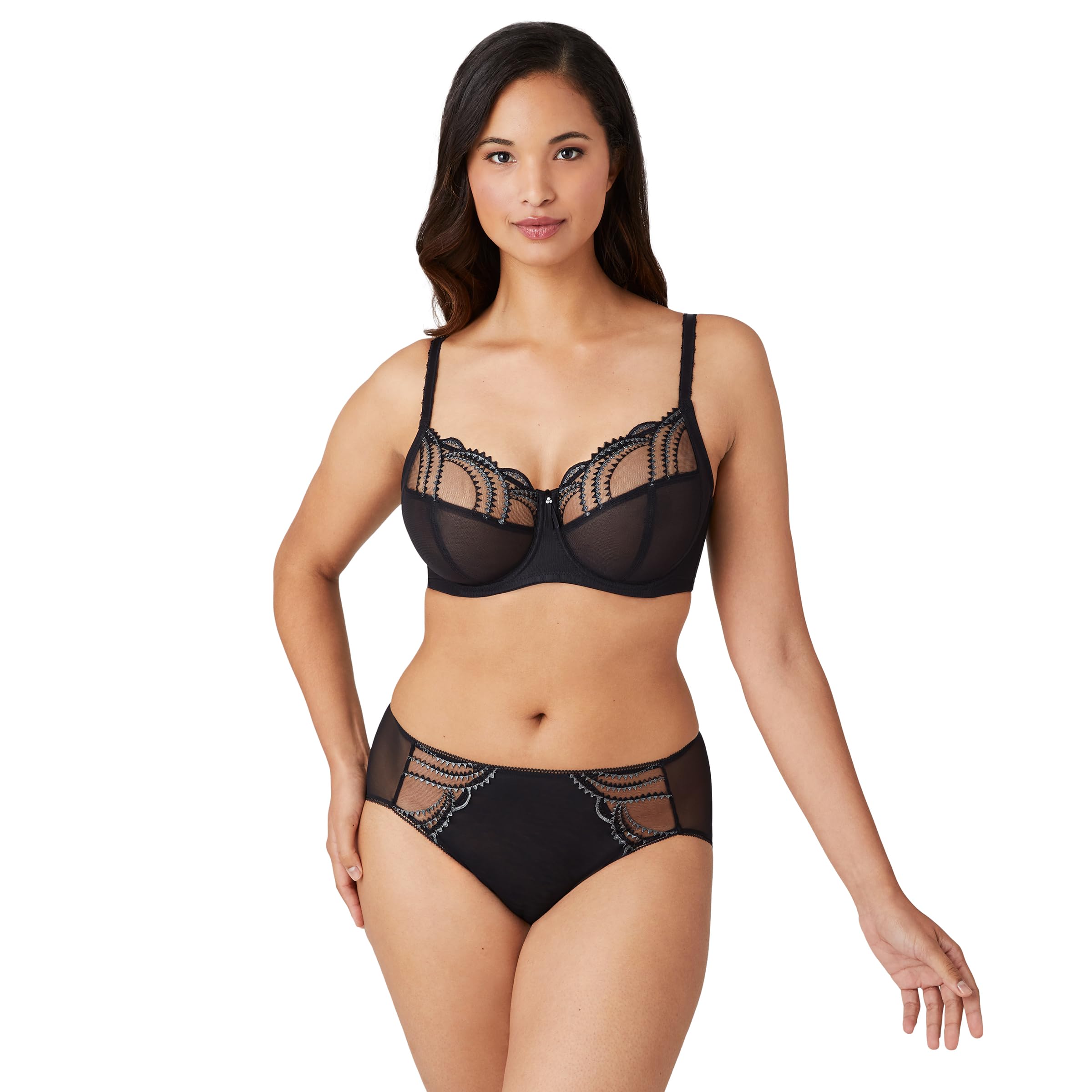 Wacoal Women's Evocative Edge Full Figure Underwire Bra - Comfortable Support for Plus Size Women | Perfect for Work, Date Night & Everyday Wear