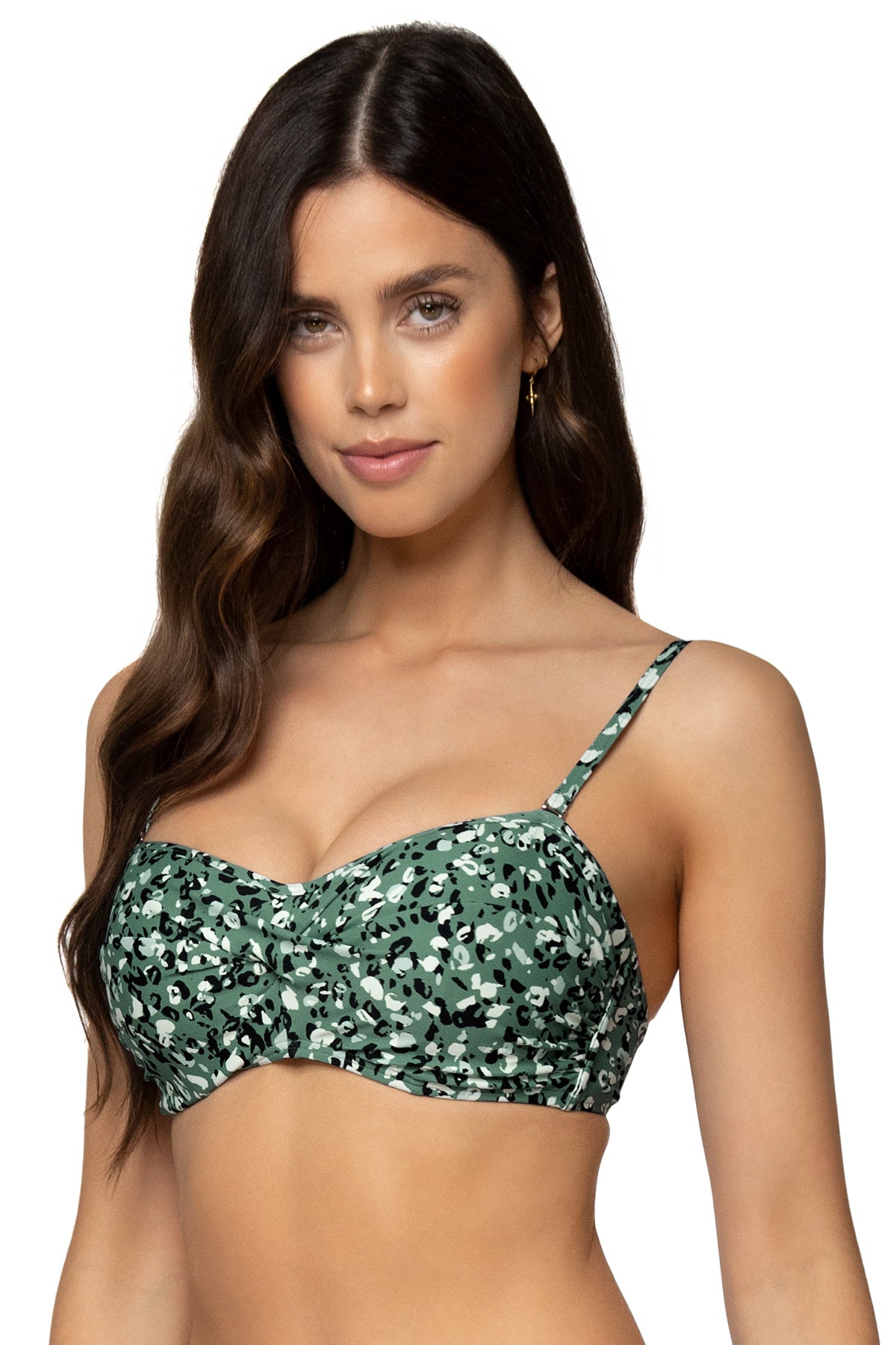 Iconic Twist Bandeau Catwalk - Sexy Strapless Bikini Top for Women | Summer Beachwear, Pool Party & Vacation Essentials