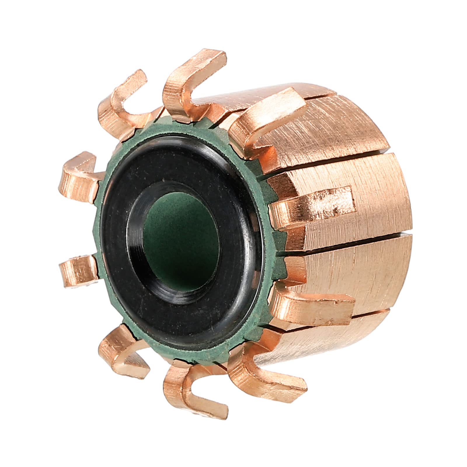 PATIKIL 10 Gears Teeth Electric Motor Commutator 8mm ID 22.5mm OD Replacement Part for DC Motors - Perfect for Power Tools, DIY Projects & Industrial Equipment Repair