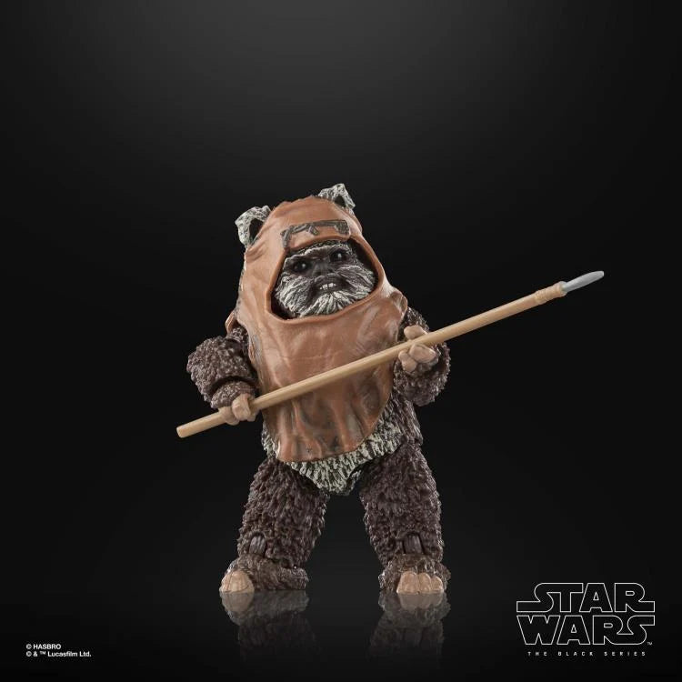 Star Wars The Black Series Wicket W. Warrick Action Figure - Return of the Jedi 6-Inch Collectible Toy for Fans & Display