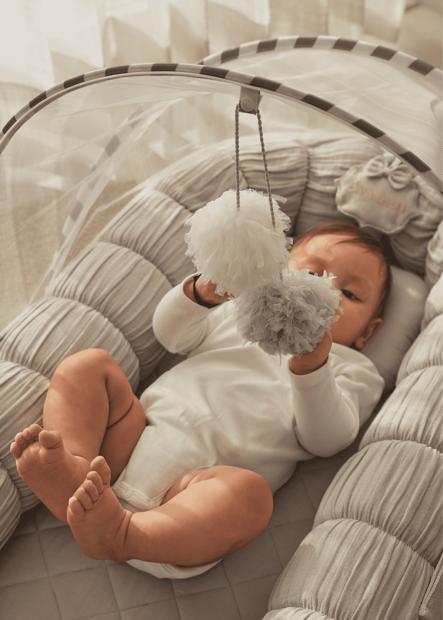 The Sleep Cloud Nest Grey - Ultra Comfort Memory Foam Pillow for Side, Back & Stomach Sleepers - Perfect for Home, Travel & Office Use