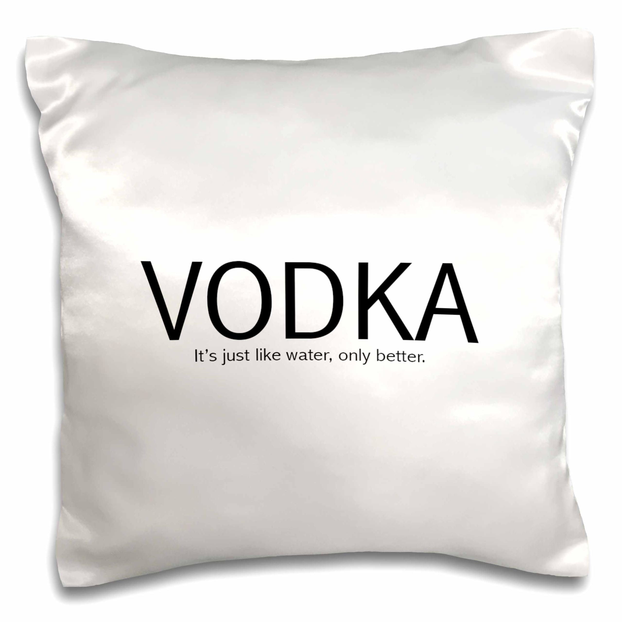 3D Rose Vodka Pillow Case - 